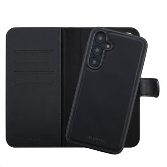 Selencia Olyn Uitneembare Bookcase met MagSafe voor de Samsung Galaxy A55 - Zwart