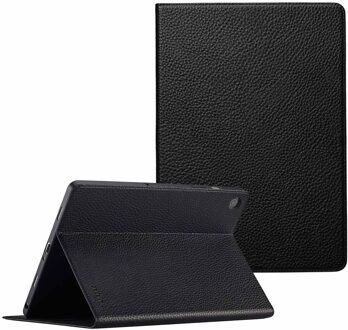 Selencia Riva Bookcase voor de Samsung Galaxy Tab A9 Plus - Zwart - 10.5