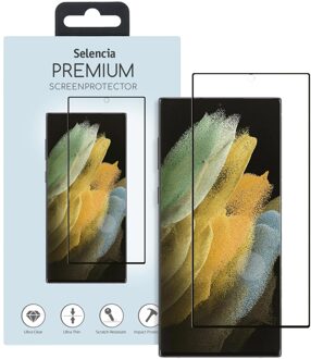 Selencia Ultrasonic sensor premium screenprotector voor de Samsung Galaxy S22 Ultra Transparant