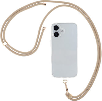 Selencia Universeel telefoonkoord - Beige - One size