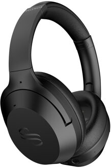 Selencia Urban Play Draadloze Koptelefoon - Active Noise Cancelling (ANC) - Met Opbergcase - Midnight Black Zwart - One size