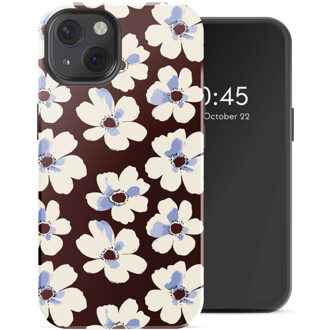Selencia Vivid Backcover met MagSafe voor de Apple iPhone 13 - Choco Flower Pop Meerkleurig