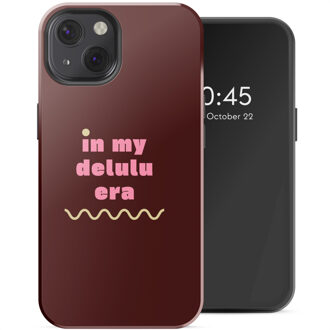 Selencia Vivid Backcover met MagSafe voor de Apple iPhone 13 - Delulu Meerkleurig