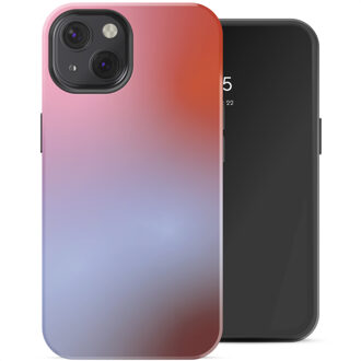 Selencia Vivid Backcover met MagSafe voor de Apple iPhone 13 - Gradient Soft Blush Meerkleurig