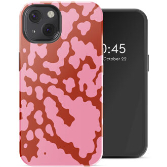 Selencia Vivid Backcover met MagSafe voor de Apple iPhone 13 - Moo’d Blush Pink Meerkleurig