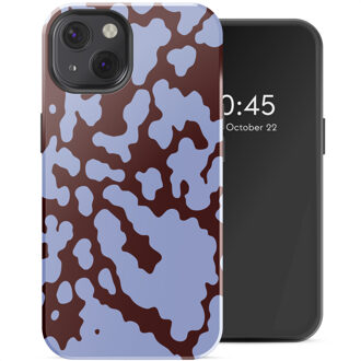 Selencia Vivid Backcover met MagSafe voor de Apple iPhone 13 - Moo'd Lavender Glow Meerkleurig