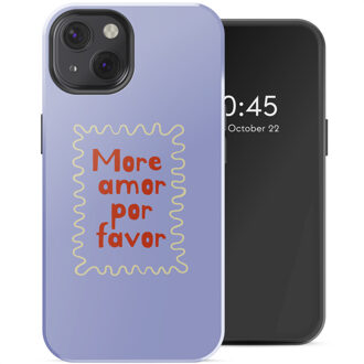 Selencia Vivid Backcover met MagSafe voor de Apple iPhone 13 - More Amor Meerkleurig