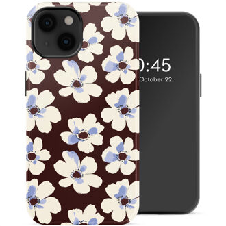 Selencia Vivid Backcover met MagSafe voor de Apple iPhone 14 - Choco Flower Pop Meerkleurig