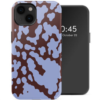 Selencia Vivid Backcover met MagSafe voor de Apple iPhone 14 - Moo'd Lavender Glow Meerkleurig