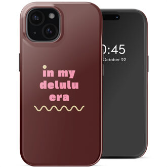 Selencia Vivid Backcover met MagSafe voor de Apple iPhone 15 - Delulu Meerkleurig