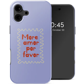 Selencia Vivid Backcover met MagSafe voor de Apple iPhone 16 - More Amor Meerkleurig