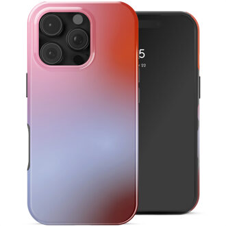 Selencia Vivid Backcover met MagSafe voor de Apple iPhone 16 Pro - Gradient Soft Blush Meerkleurig