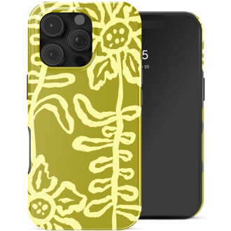 Selencia Vivid Backcover met MagSafe voor de Apple iPhone 16 Pro Max - Chalky Bloom Meerkleurig