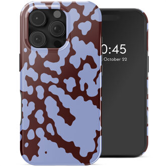 Selencia Vivid Backcover met MagSafe voor de Apple iPhone 16 Pro - Moo'd Lavender Glow Meerkleurig