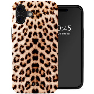 Selencia Vivid Backcover met MagSafe voor de Apple iPhone 16 - Wild Leo Meerkleurig
