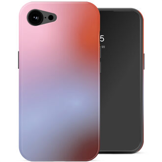 Selencia Vivid Backcover met MagSafe voor de Apple iPhone 16e - Gradient Soft Blush Meerkleurig