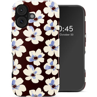 Selencia Vivid Backcover met MagSafe voor de Apple iPhone 17 - Choco Flower Pop Meerkleurig