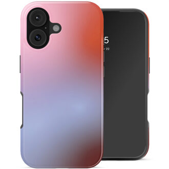 Selencia Vivid Backcover met MagSafe voor de Apple iPhone 17 - Gradient Soft Blush Meerkleurig