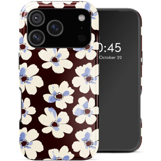 Selencia Vivid Backcover met MagSafe voor de Apple iPhone 17 Pro - Choco Flower Pop Meerkleurig