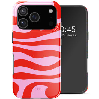 Selencia Vivid Backcover met MagSafe voor de Apple iPhone 17 Pro - Dream Swirl Pink Meerkleurig