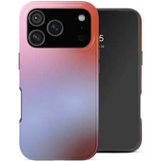 Selencia Vivid Backcover met MagSafe voor de Apple iPhone 17 Pro - Gradient Soft Blush Meerkleurig
