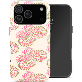 Selencia Vivid Backcover met MagSafe voor de Apple iPhone 17 Pro Max - Paisley Blush Meerkleurig