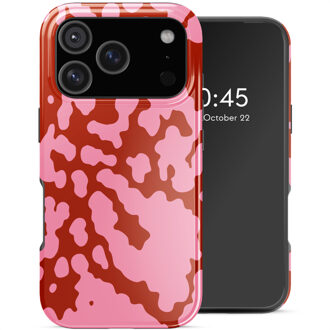 Selencia Vivid Backcover met MagSafe voor de Apple iPhone 17 Pro - Moo’d Blush Pink Meerkleurig