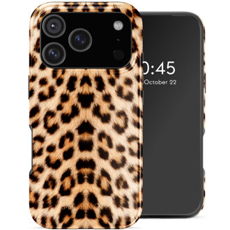 Selencia Vivid Backcover met MagSafe voor de Apple iPhone 17 Pro - Wild Leo Meerkleurig
