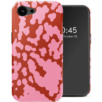 Selencia Vivid Backcover met MagSafe voor de Apple iPhone 17e / 16e - Moo’d Blush Pink Meerkleurig