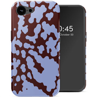 Selencia Vivid Backcover met MagSafe voor de Apple iPhone 17e / 16e - Moo'd Lavender Glow Meerkleurig