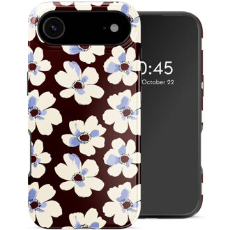 Selencia Vivid Backcover met MagSafe voor de Apple iPhone Air - Choco Flower Pop Meerkleurig