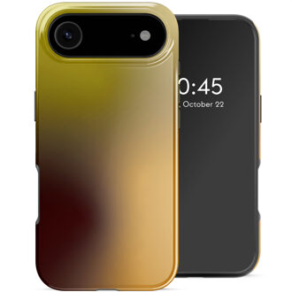 Selencia Vivid Backcover met MagSafe voor de Apple iPhone Air - Gradient Olive Dust Meerkleurig
