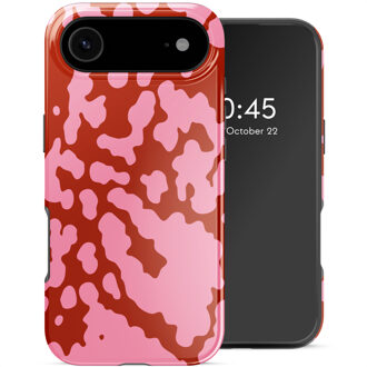 Selencia Vivid Backcover met MagSafe voor de Apple iPhone Air - Moo’d Blush Pink Meerkleurig