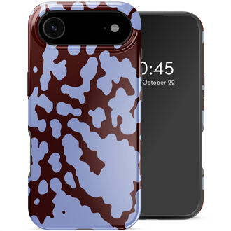 Selencia Vivid Backcover met MagSafe voor de Apple iPhone Air - Moo'd Lavender Glow Meerkleurig