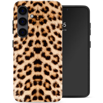 Selencia Vivid Backcover met MagSafe voor de Samsung Galaxy S24 - Wild Leo Meerkleurig