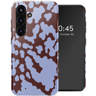 Selencia Vivid Backcover met MagSafe voor de Samsung Galaxy S25 - Moo'd Lavender Glow Meerkleurig