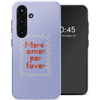 Selencia Vivid Backcover met MagSafe voor de Samsung Galaxy S25 - More Amor Meerkleurig