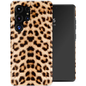 Selencia Vivid Backcover met MagSafe voor de Samsung Galaxy S25 Ultra - Wild Leo Meerkleurig