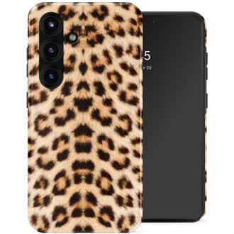 Selencia Vivid Backcover met MagSafe voor de Samsung Galaxy S25 - Wild Leo Meerkleurig