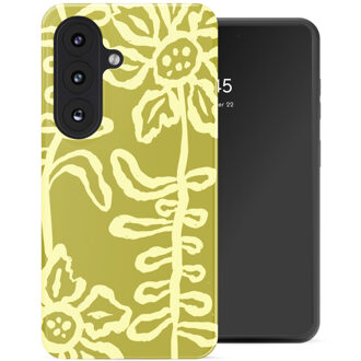 Selencia Vivid Backcover met MagSafe voor de Samsung Galaxy S26 - Chalky Bloom Meerkleurig