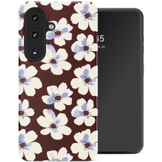 Selencia Vivid Backcover met MagSafe voor de Samsung Galaxy S26 - Choco Flower Pop Meerkleurig