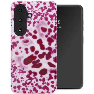 Selencia Vivid Backcover met MagSafe voor de Samsung Galaxy S26 - Cosmic Orchid Meerkleurig