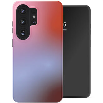 Selencia Vivid Backcover met MagSafe voor de Samsung Galaxy S26 Ultra - Gradient Soft Blush Meerkleurig