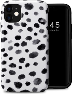Selencia Vivid Backcover voor de Apple iPhone 11 - Trendy Leopard Meerkleurig