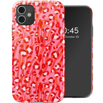 Selencia Vivid Backcover voor de Apple iPhone 11 - Wild Spots Lipstick Meerkleurig