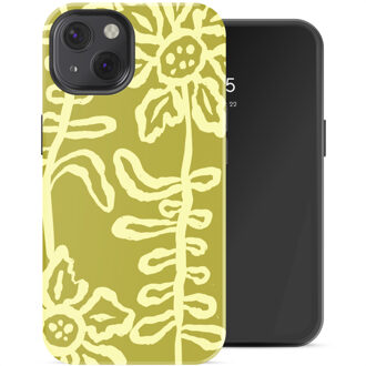 Selencia Vivid Backcover voor de Apple iPhone 13 - Chalky Bloom Meerkleurig