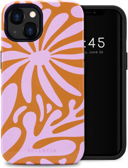 Selencia Vivid Backcover voor de Apple iPhone 13 - Modern Bloom Pink Meerkleurig