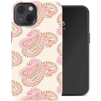 Selencia Vivid Backcover voor de Apple iPhone 13 - Paisley Blush Meerkleurig