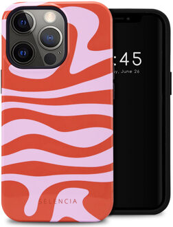 Selencia Vivid Backcover voor de Apple iPhone 13 Pro - Dream Swirl Pink Meerkleurig