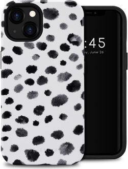 Selencia Vivid Backcover voor de Apple iPhone 13 - Trendy Leopard Meerkleurig